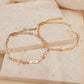 Custom Women's Paper Clip Chain Bracelet Bracelet.