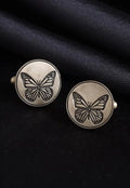 Silver Butterfly Cufflinks