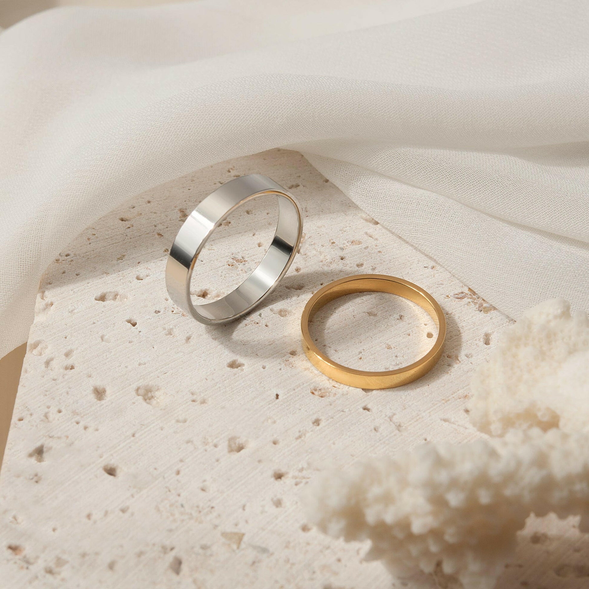 Dainty Simple Silver Ring Rings Ring.