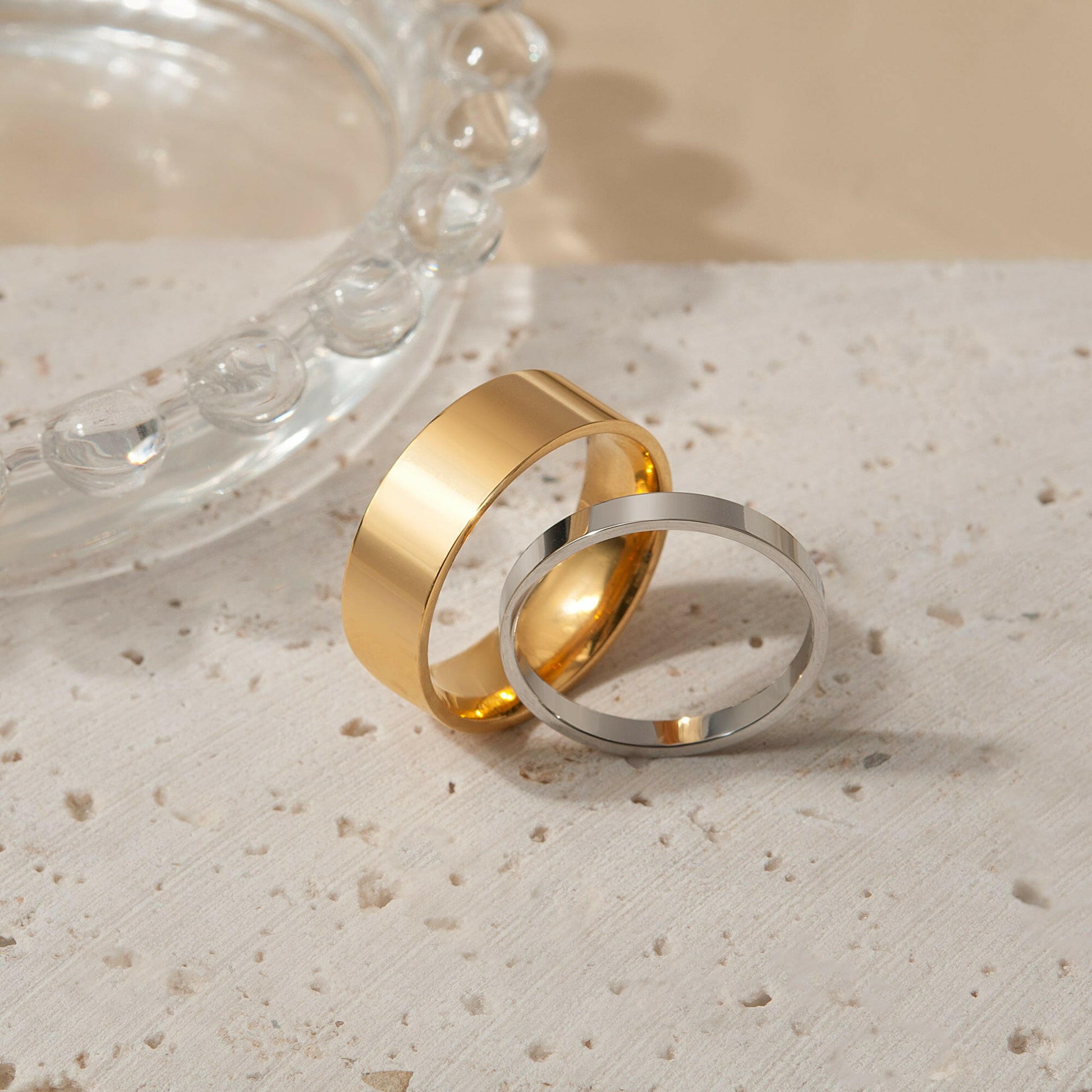 Dainty Simple Silver Ring Rings Ring.