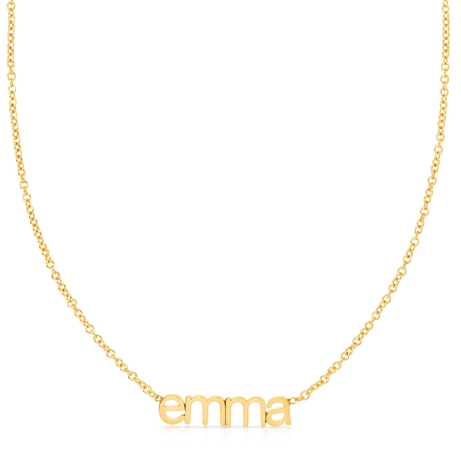 Petite Nameplate Necklace