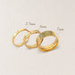 Engraved Fingerprint & Handwriting Rings Ring.