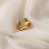Engraved Fingerprint & Handwriting Rings Ring.