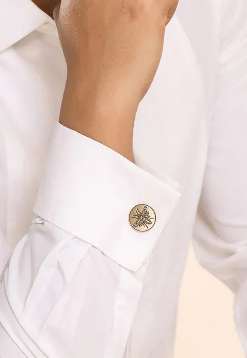 Silver Honey Bee Cufflinks