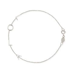 Custom Gold Bracelet - 4 Letters