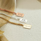 Personalized Name Bar Necklace 925 Sterling Silver Necklace.