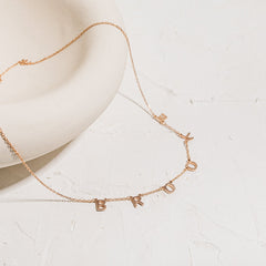Custom Letter Necklace