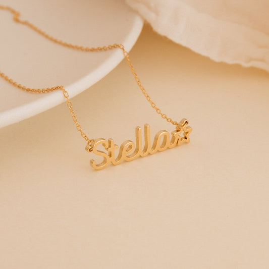 Maine Kid's Name Necklace