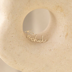 Name Earrings