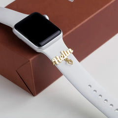 Personalized Apple Watch Band Charm