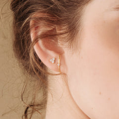 Arc Studs Earrings