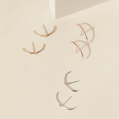 Arc Studs Earrings