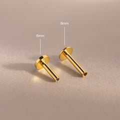 6mm Flatback Posts