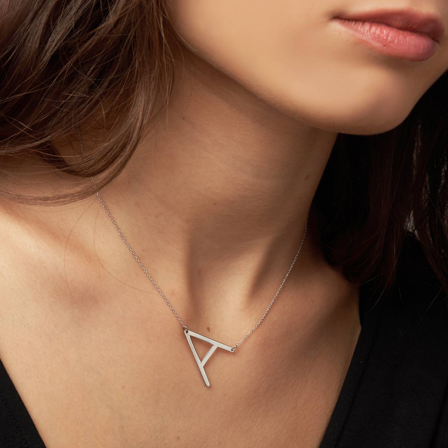 Custom Initial Alphabet Name Necklace