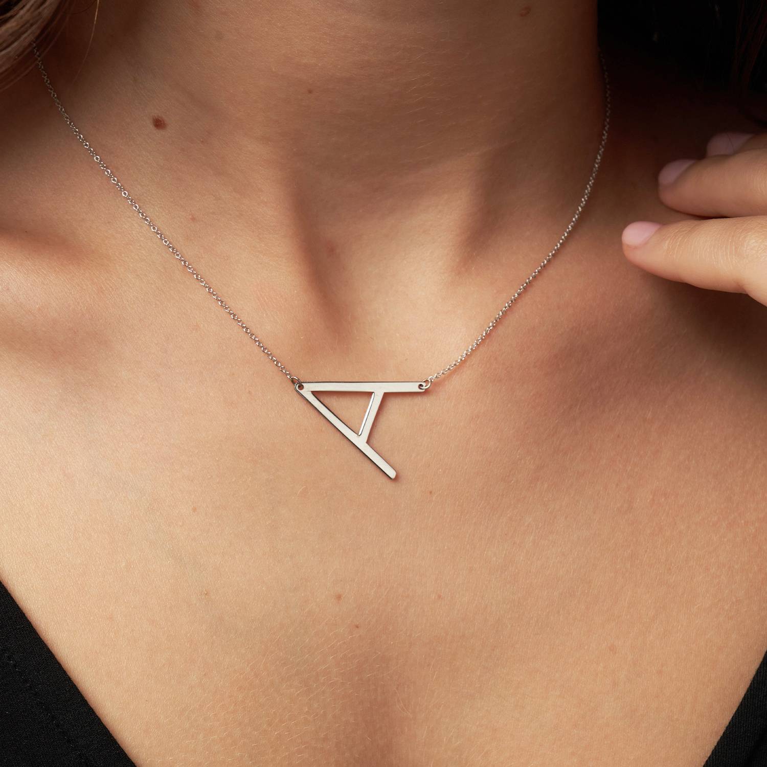 Custom Initial Alphabet Name Necklace