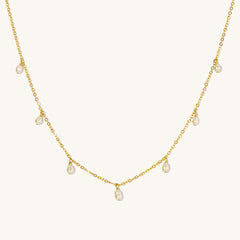 Dangling Pearl Necklace