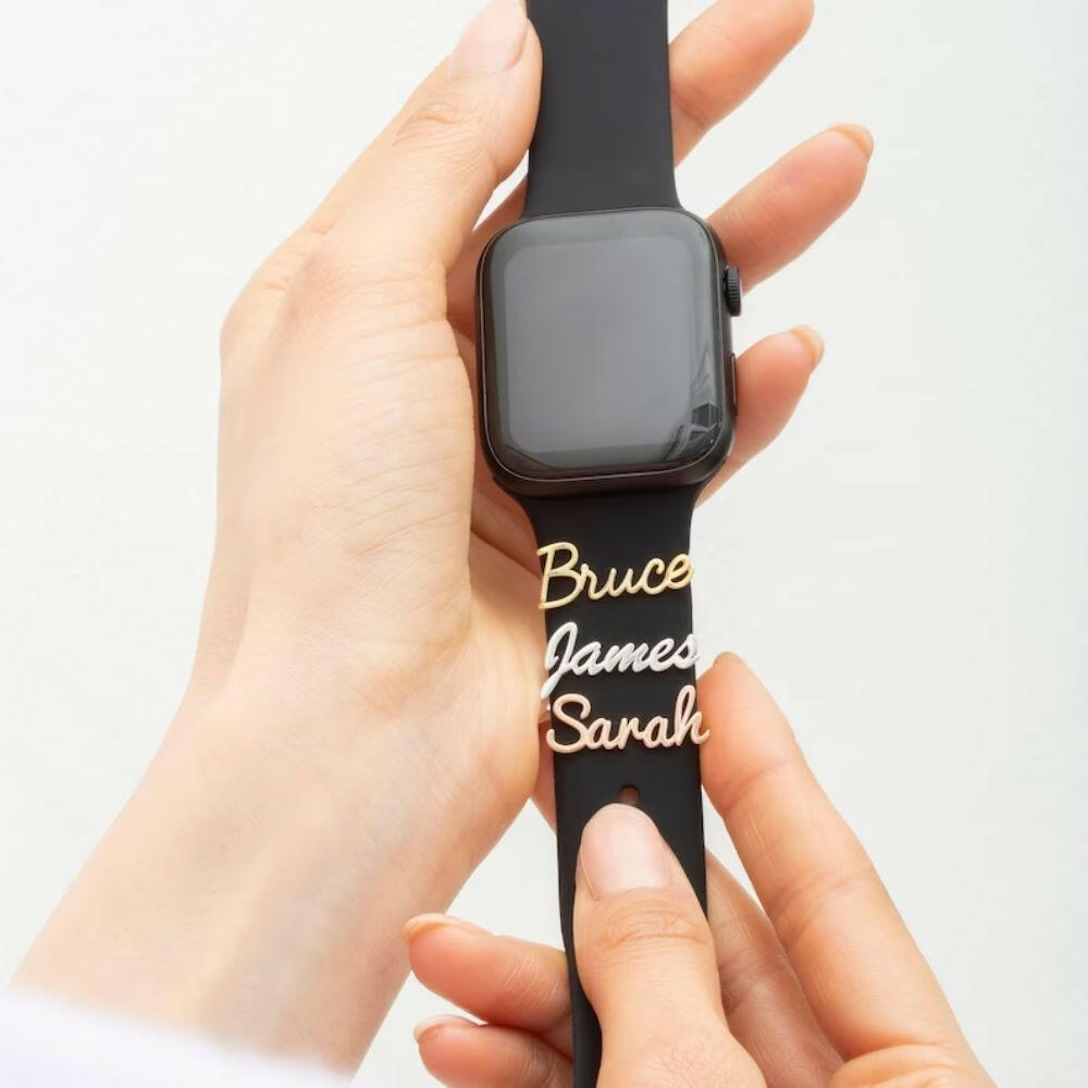 Personalised Apple Watch Charm Apple Watch Charms.