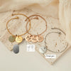 Personalized Actual Fingerprint Charm Bracelet Bracelet.