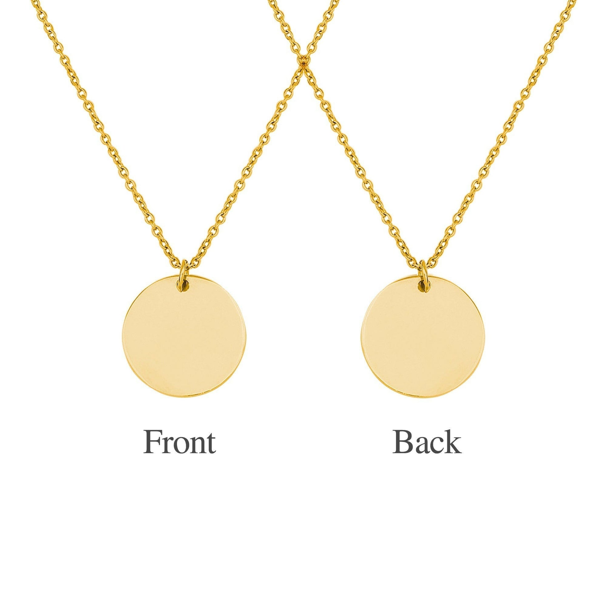 Personalized Birth Flower Necklace Necklace.