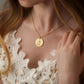 Personalized Birth Flower Necklace Necklace.