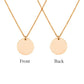 Personalized Birth Flower Necklace Necklace.