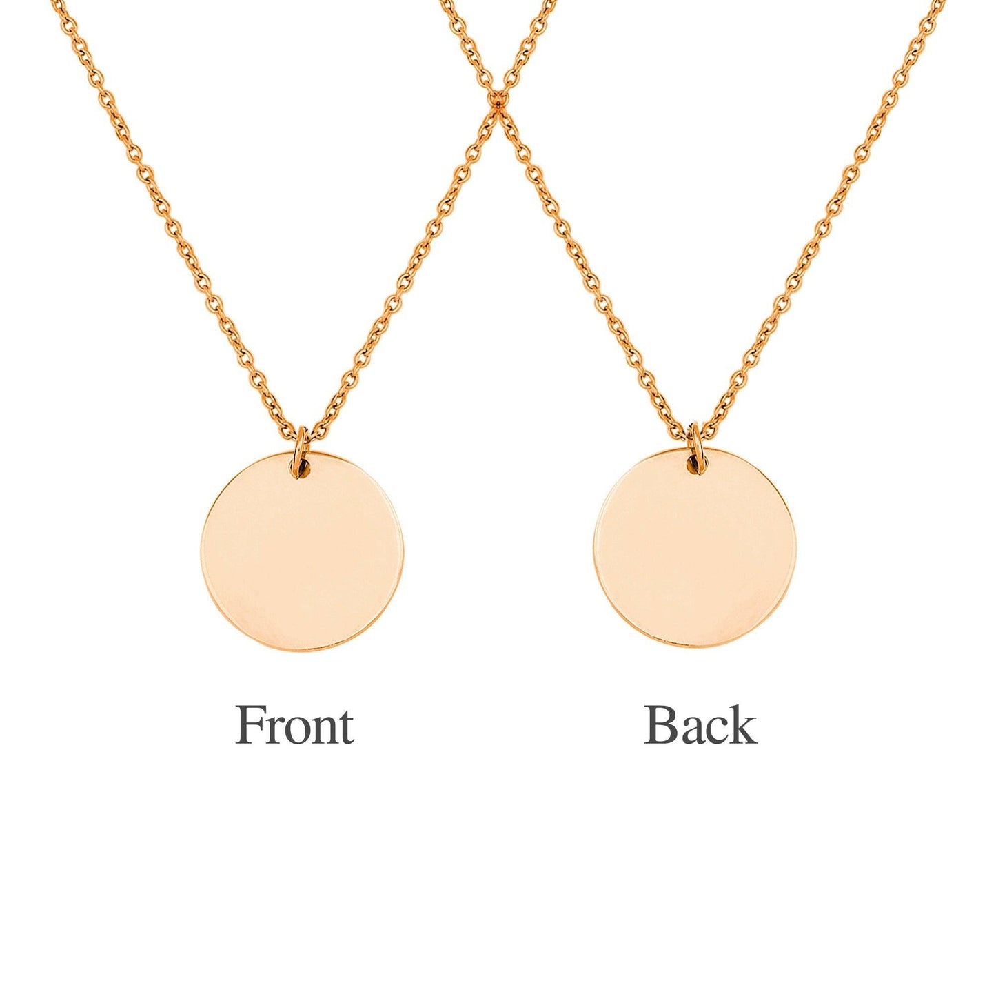 Personalized Birth Flower Necklace Necklace.