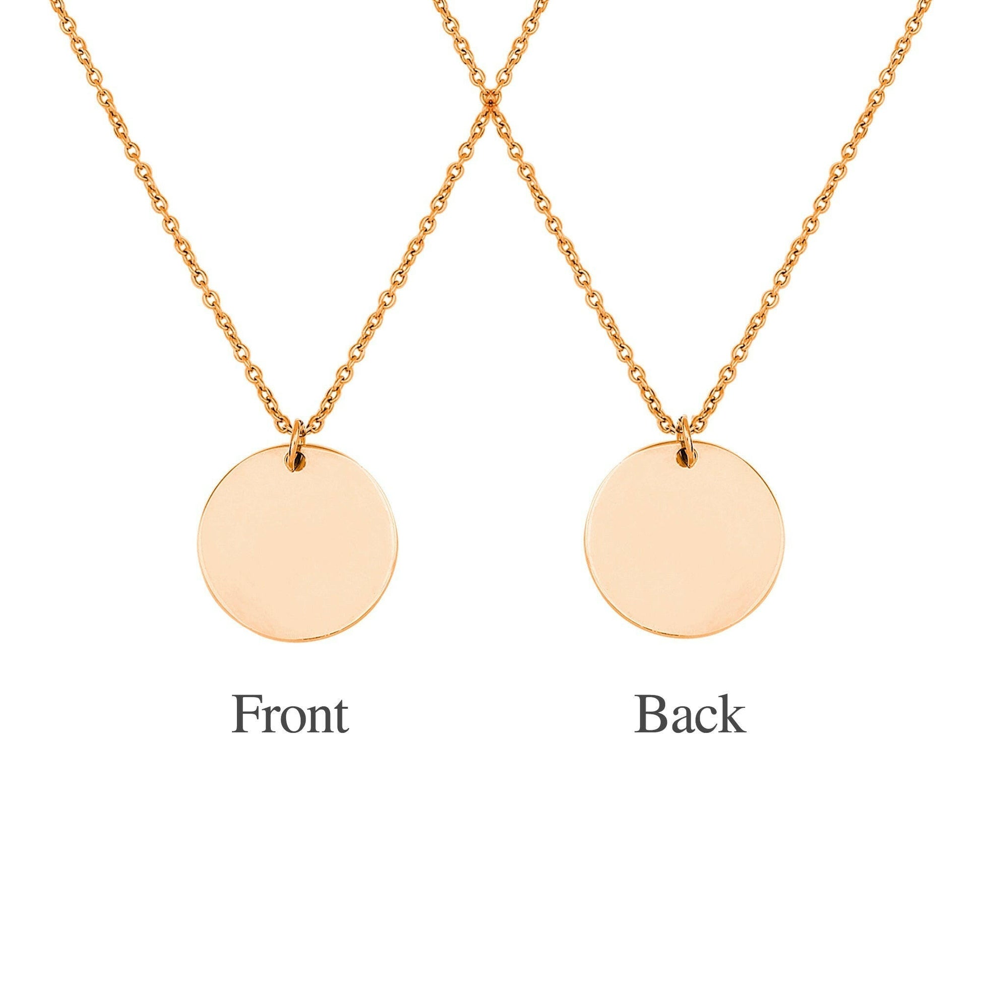 Personalized Birth Flower Necklace Necklace.