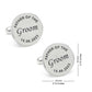 Personalized Dates Quotes Cufflink For Men cufflink.