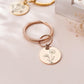 Personalized Floral Bouquet Key Chain Birth Flower Jewelry.