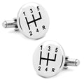 Personalized Gear Shifter Cufflinks For Men cufflink.