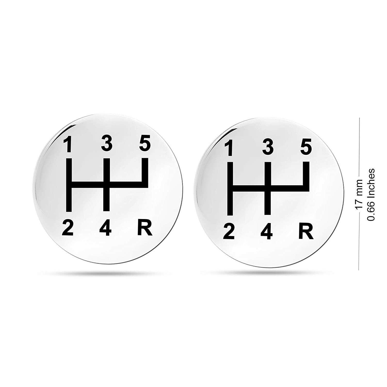 Personalized Gear Shifter Cufflinks For Men cufflink.