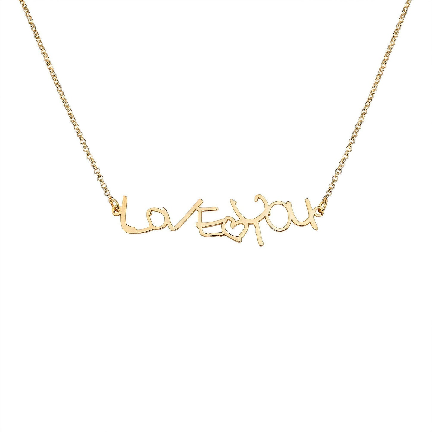 Personalized Handwriting Necklace Necklace.