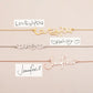 Personalized Handwriting Necklace Necklace.