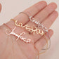 Personalized Handwriting Necklace Necklace.