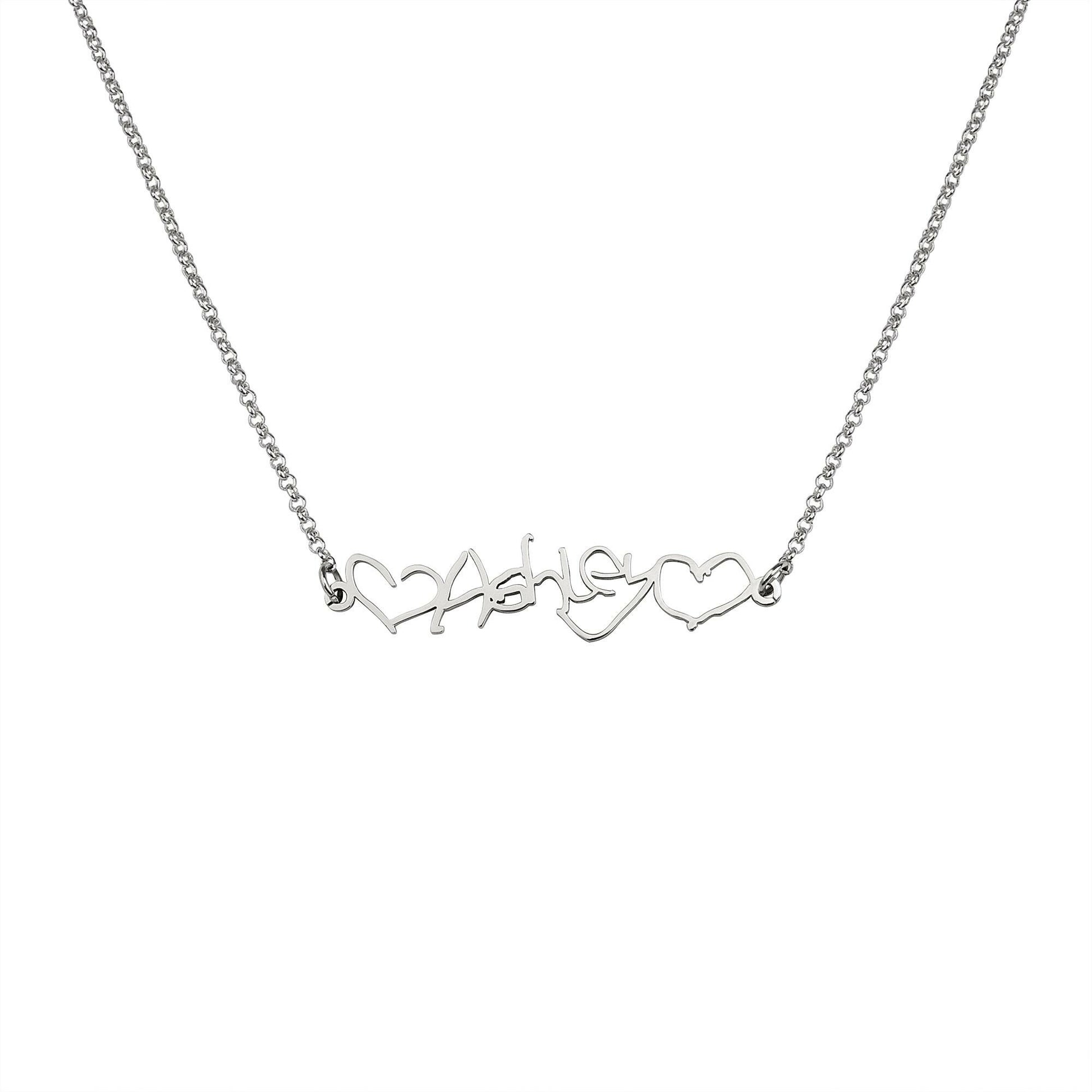 Personalized Handwriting Necklace Necklace.