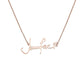 Personalized Handwriting Necklace Necklace.