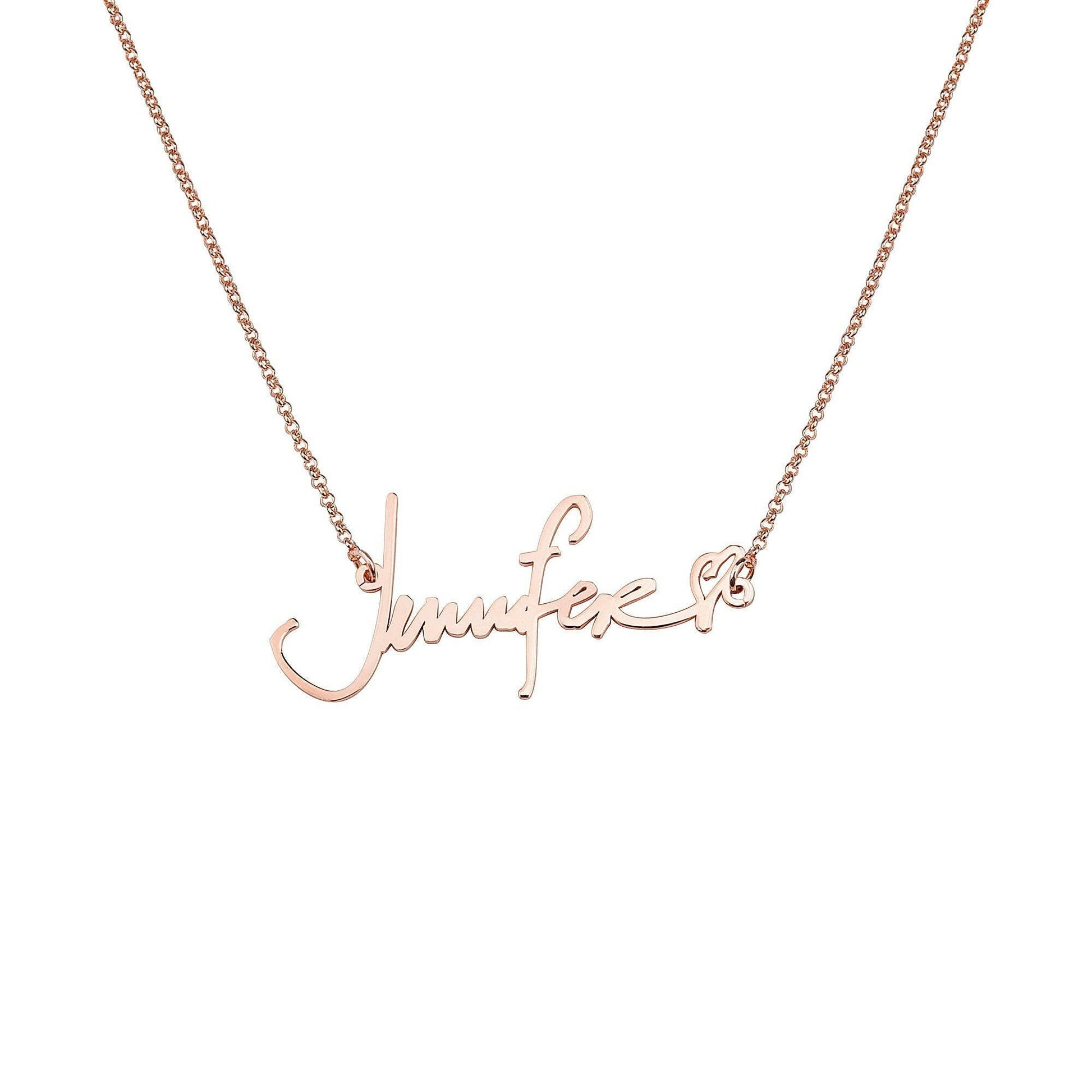 Personalized Handwriting Necklace Necklace.