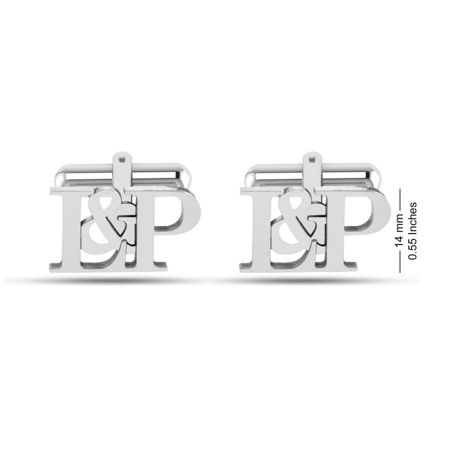 Personalized Initial Groom Wedding Cufflinks For Men And Boys cufflink.