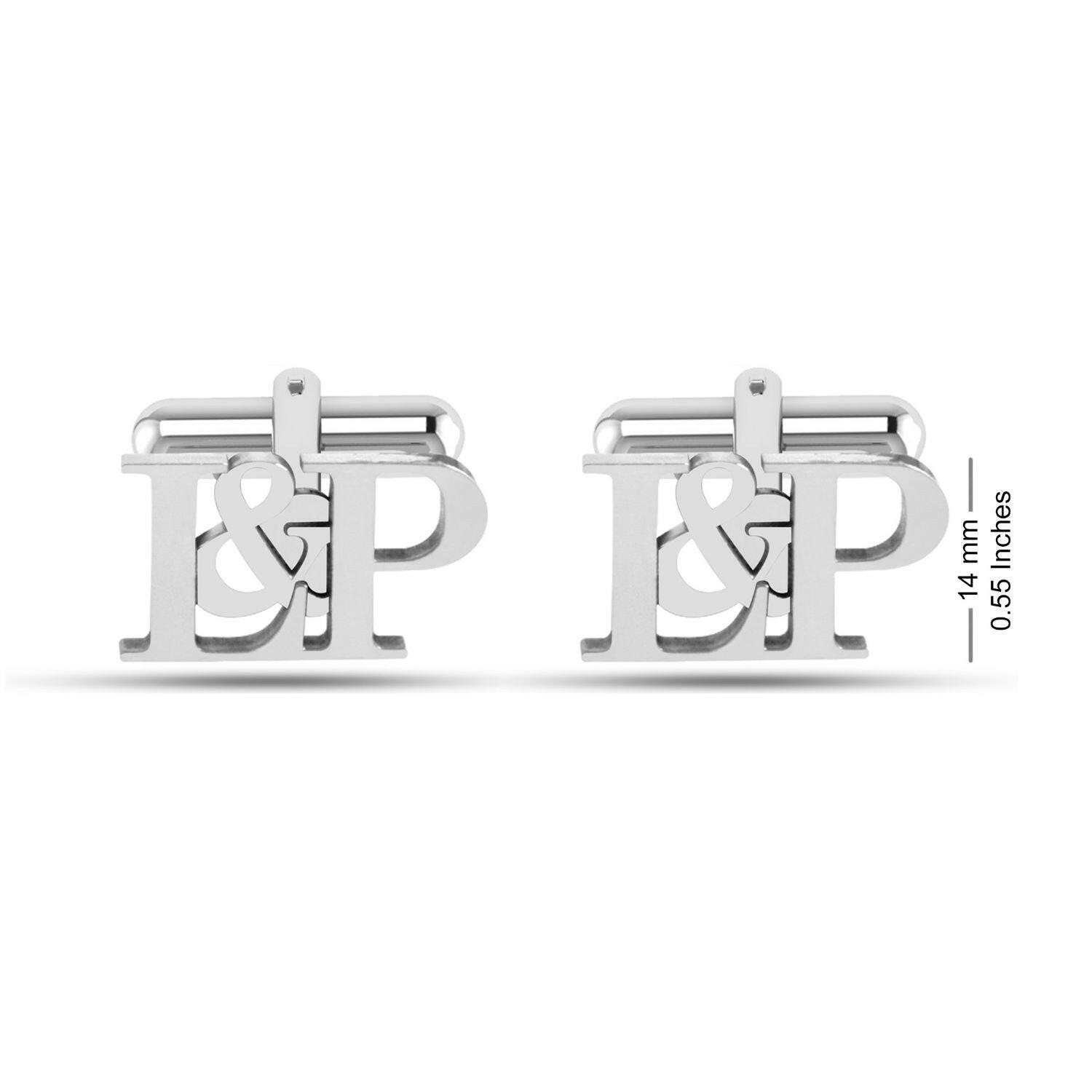 Personalized Initial Groom Wedding Cufflinks For Men And Boys cufflink.