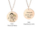 Personalized Mother and Daughter Photo Necklace Necklace.