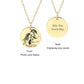 Personalized Mother and Daughter Photo Necklace Necklace.