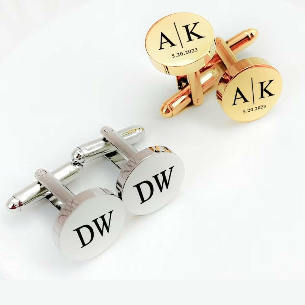 Personalized Name Cufflinks Perfect for groomsmen gifts cufflink.
