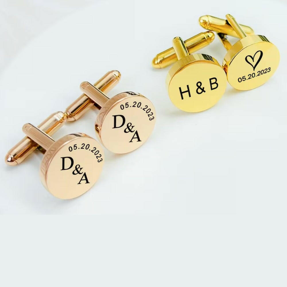 Personalized Name Cufflinks Perfect for groomsmen gifts cufflink.