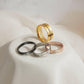 Personalized Name Rings Both Sides Engraveable Ring.