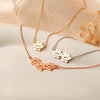 Personalized Paw Print Charm Necklace Necklace.