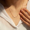Personalized Paw Print Charm Necklace Necklace.