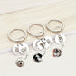 Personalized Pet Photo Keychain Necklace.
