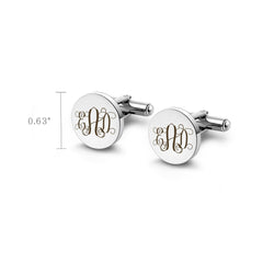 Personalized Picture and Text Cuff Link and Tie Clip Wedding Groomsmen Gift Custom Portrait.