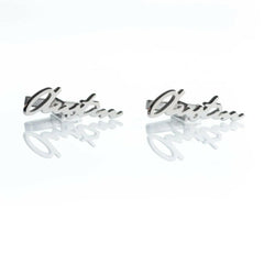 Personalized Signature Style Name Cufflinks cufflink.