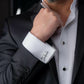 Personalized Signature Style Wedding Cufflinks cufflink.